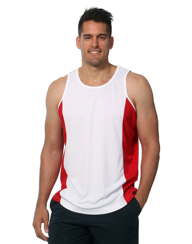 Winning Spirit- Teammate TrueDry Contrast Singlet (TS19A)