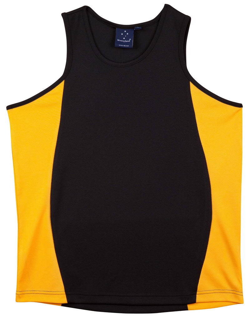 Winning Spirit- Teammate TrueDry Contrast Singlet (TS19A)