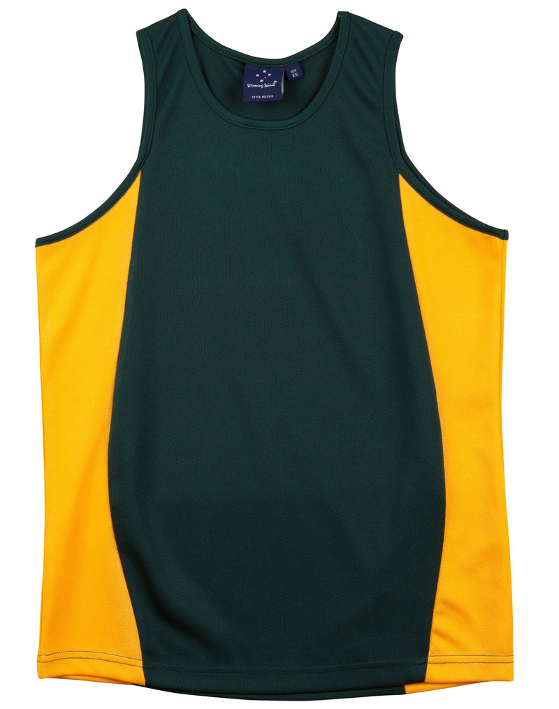 Winning Spirit- Teammate TrueDry Contrast Singlet (TS19A)