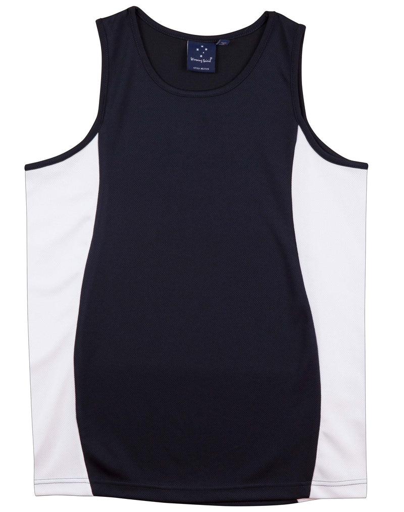 Winning Spirit- Teammate TrueDry Contrast Singlet (TS19A)