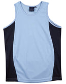 Winning Spirit- Men's Contrast CoolDry® Mesh Singlet (TS19)