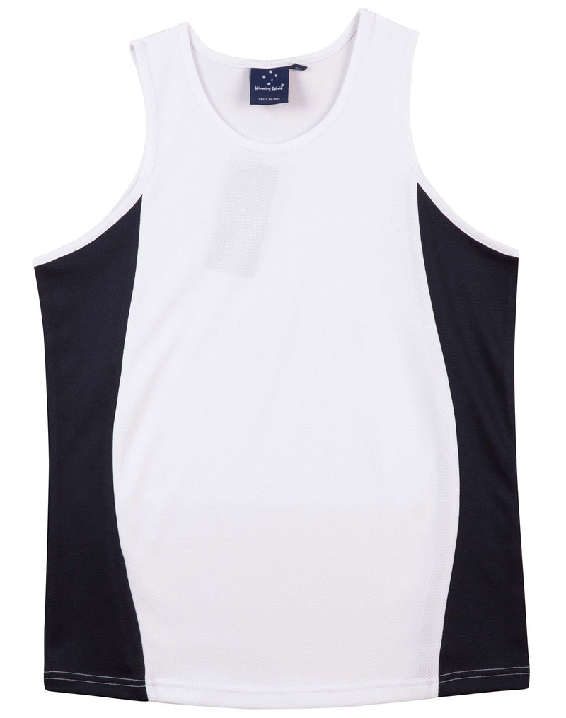 Winning Spirit- Teammate TrueDry Contrast Singlet (TS19A)