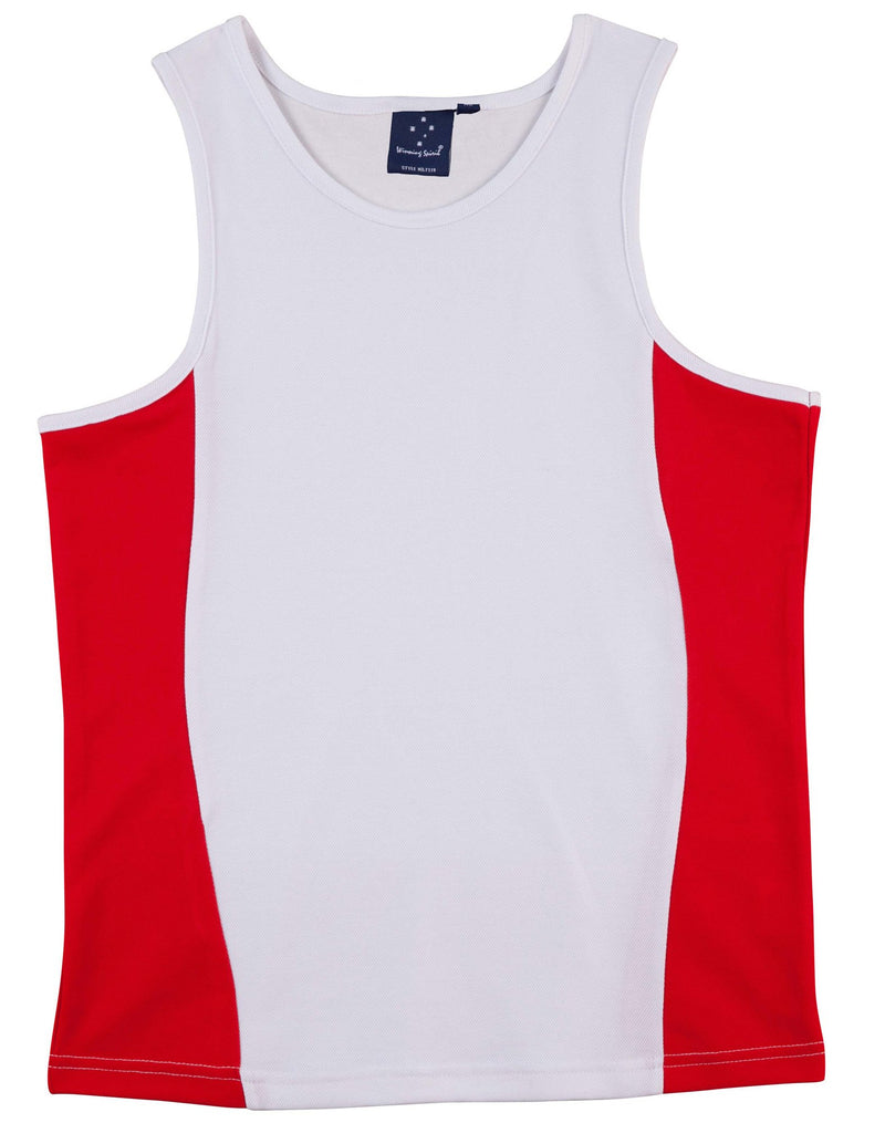 Winning Spirit- Teammate TrueDry Contrast Singlet (TS19A)