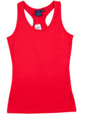Winning Spirit-TS21A Stretch Raceback Singlet Ladies