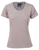 Winning Spirit-TS28 High Performance Heather Tee Ladies