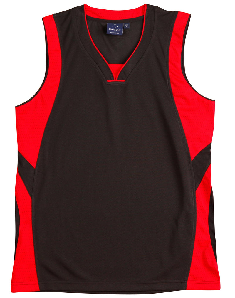 Winning Spirit-TS83 Slamdunk Singlet Adult