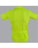 Winning Spirit- Unisex Cycling Top CoolDry Mesh Contrast Piping Polo (TS89)