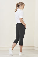 Biz Care-Womens Jane 3/4 Length Stretch Pant-CL040LL