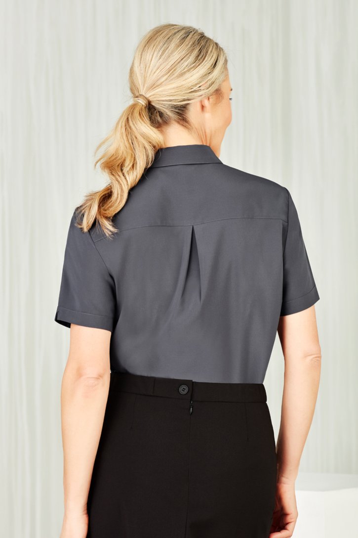 Biz Care Womens Easy Stretch Short Sleeve Shirt  CS947LS - Star Uniforms Australia
