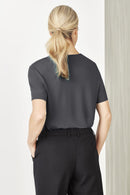 Biz Care Womens Soft Jersey T-Top  CS952LS - Star Uniforms Australia
