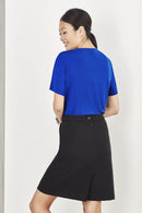 Biz Care Womens Soft Jersey T-Top  CS952LS - Star Uniforms Australia