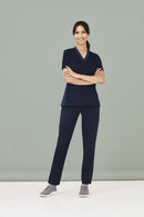 Biz Care-Womens Riley Straight Leg Scrub Pant-CSP047LL