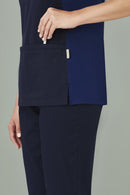 Biz Care-Womens Riley V-Neck Scrub Top-CST043LS