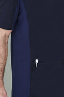 Biz Care-Mens Riley V-Neck Scrub Top-CST043MS