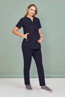 Biz Care - Rose Womens Tunic Scrub Top - CST243LS