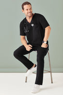 Biz Care Mens V-Neck Scrub Top CST945MS - Star Uniforms Australia