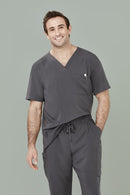 Biz Care Mens V-Neck Scrub Top CST945MS