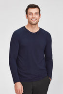 Biz Care - Performance Mens Cotton Long Sleeve Tee - CT247ML