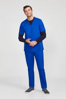 Biz Care - Performance Mens Cotton Long Sleeve Tee - CT247ML