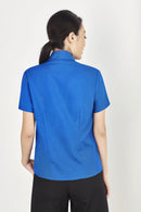 Biz Care Ladies Plain Oasis Short Sleeve Shirt LB3601 - Star Uniforms Australia