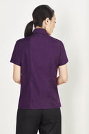 Biz Care Ladies Plain Oasis Short Sleeve Shirt LB3601 - Star Uniforms Australia