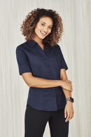 Biz care Ladies Monaco Short Sleeve Shirts   S770LS - Star Uniforms Australia