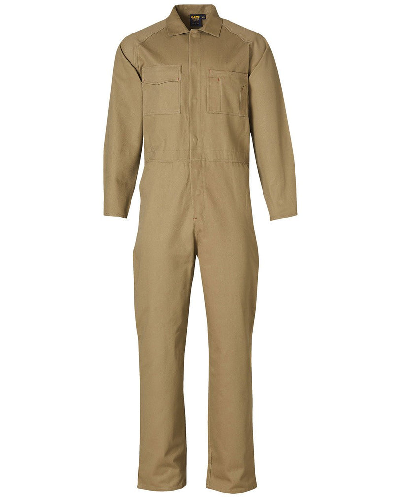 Winning Spirit-Men's Cotton Drill Coverall Stout -WA08