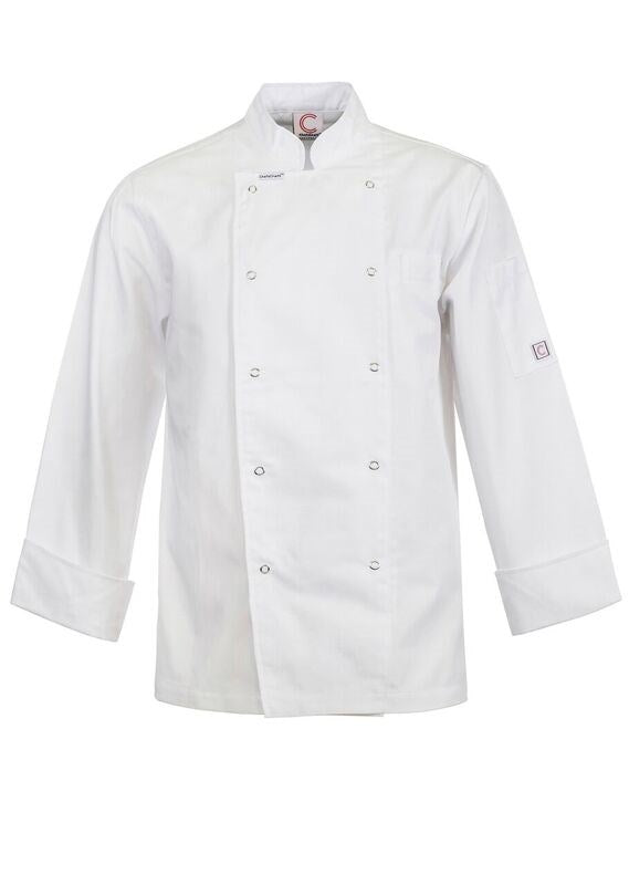 NCC Apparel-Exec Chef Jacket With Studs L/S-CJ039