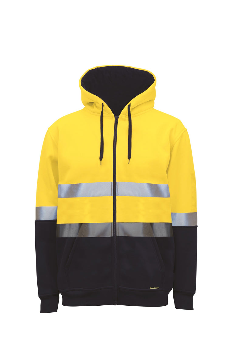 Workcraft-Peak Hi Vis Hoodie W Tape-WT8011