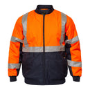 Workcraft - Hi Vis Bomber Jacket X-Tape - WW9010