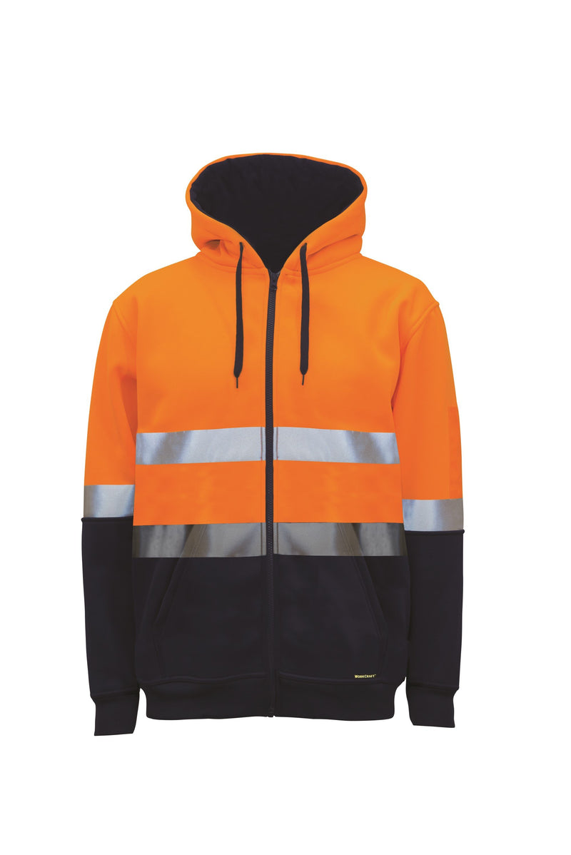 Workcraft-Peak Hi Vis Hoodie W Tape-WT8011