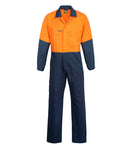 Workcraft - Hi Vis Poly/Cotton Coveralls Long - WC3059L