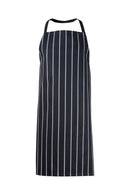 NCC Apparel - Full Bib Cafe Stripe Apron - CA005