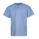 Medi - M88000 Unisex Scrub Top With Pockets NOTE: PLEASE CALL US AND CHECK STOCK BEFORE PURCHASE