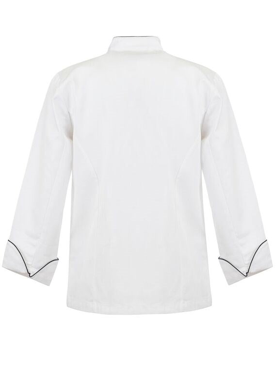 NCC Apparel-Exec Chef Jacket With Piping-CJ037