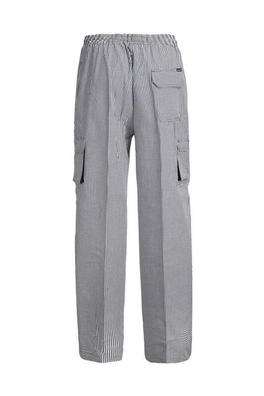 NCC Apparel-Chefs Check Cargo Pant-CP060