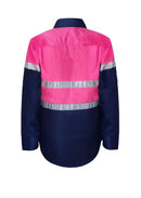 Workcraft - Kids Hi Vis CSR Tape Shirt - L/S - WSK129