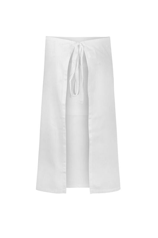 NCC Apparel-3/4 Length Apron With Pocket-CA011