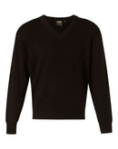 Winning Spirit WJ01 Unisex Wool/ Acrylic V-Neck Jumper