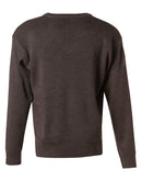 Winning Spirit WJ01 Unisex Wool/ Acrylic V-Neck Jumper