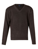 Winning Spirit WJ01 Unisex Wool/ Acrylic V-Neck Jumper
