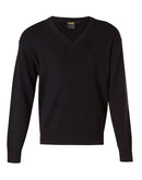 Winning Spirit WJ01 Unisex Wool/ Acrylic V-Neck Jumper