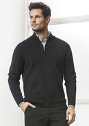 Biz Collection Mens 80/20 Wool-Rich Pullover  Wp10310 - Star Uniforms Australia