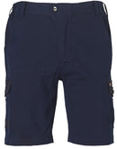 Winning Spirit-Mens Stretch Cargo Work Shorts With Panel Treatments-WP23
