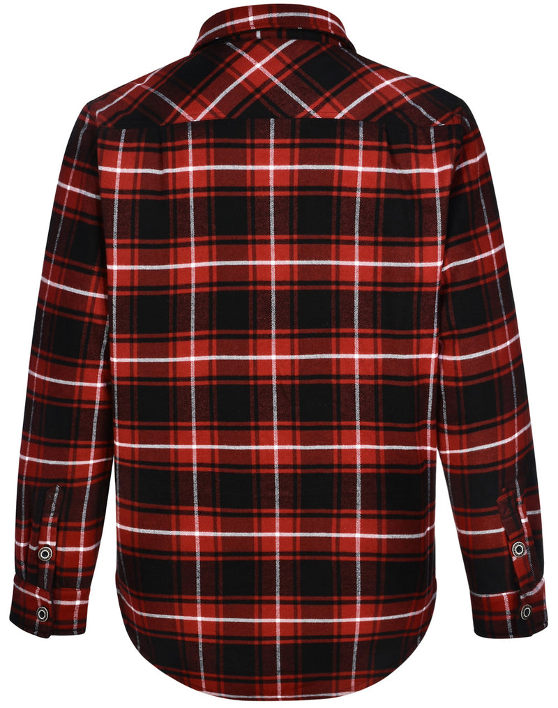 Winning Spirit-Unisex Quilted Flannel Shirt-Style Jacket-WT07