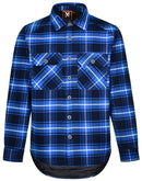 Winning Spirit - Unisex Quilted Flannel Shirt-Style Jacket - WT07