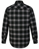 Winning Spirit-WT11 Unisex Classic Flannel Plaid LS Shirt