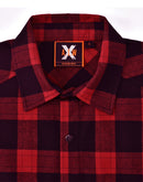 Winning Spirit-WT11 Unisex Classic Flannel Plaid LS Shirt