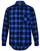 Winning Spirit-WT11 Unisex Classic Flannel Plaid LS Shirt