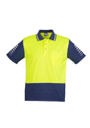 Syzmik Mens Hi Vis Zone Polo   Zh236 - Star Uniforms Australia